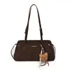 Bolso Grande de Mujer con Acabado de Alta Gama, Textura Vintage, Bolso de Hombro Sencillo, Elegante Bolso de Axila, Bolso de Viaje Moderno y Versátil