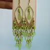 Pendientes Largos Bohemios de Alta Gama para Mujer, Pendientes de Gota de Agua Modernos y Versátiles, Pendientes Creativos Transfronterizos al por Mayor