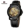 Nuevo Producto Forsining Reloj Mecánico Resistente al Agua Moda Masculina Casual Reloj Mecánico Semiautomático Provincia de Guangdong
