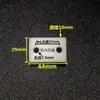 Bloque Anticolisión de Nylon para Línea de Ensamblaje, Cadena de Paso Triple 38.1, Bloque Guía de Aluminio, Rueda de Soporte en Forma de Abanico de Velocidad 2.5X