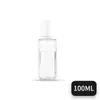 Frasco com Bomba para Loção 30/60/100ml Plástico Petg Hidrossol 120ml Produto para Cuidados com a Pele Frasco Borrifador Reembalado Frasco Vazio