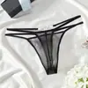 Ropa Erótica Nueva Ropa Interior Erótica para Hombre Encaje Gay Transparente Funda para Pene Tanga con Separador de Bala Pantalones T Super Sexy