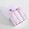 Ropa Interior de Algodón para Niñas, Calzones Triángulo que No Pellizcan el Trasero, Caja de Tres, Aprobado por los Padres, Pantalones de Pan para Niñas, Clase a