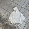 Conjunto de Sudadera Club Akimbo Transfronterizo, Forro Polar, Corte Holgado, Casual, Mismo Estilo que Celebridades Europeas y Americanas, Hip-Hop, Rap, Color Sólido
