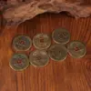 Venta al por mayor de fábrica Engrosar Latón Moneda Antigua Osa Mayor Moneda de Cobre Colgante Ziwei Doushu Costumbre Popular Protección del Hogar Cadena de Monedas de Cobre
