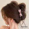 Pinza para el pelo para mujer parte trasera de la cabeza cabello grueso pinza de tiburón pinza de agarre de alta gama 2026 nuevo tamaño grande tocado para el cabello tarjeta para el pelo