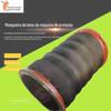 Mangueira de Borracha Flexível de Alta Pressão com Fio de Aço e Flange de Grande Diâmetro para Venda por Atacado, Tubo para Água de Esgoto e Lama Resistente a Ácidos e Álcalis, Resistência Aprimorada à Corrosão