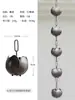 Cadena de Lluvia Morada, Cadena de Goteo para Aleros, Cadena de Drenaje, Cadena Guía de Agua para Patio, Canaleta de Agua para Tejado, Campana de Lluvia Estilo Chino, Cadena de Agua de Lluvia