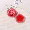 Sueño Color Arcoíris Azúcar Sentido Rosa Joyería Parche Aretes DIY Tocado Accesorios para el Cabello Zapatos con Agujeros Zapatos Accesorios de Flores