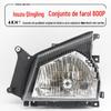 Aplicável ao conjunto de faróis Isuzu Qingling 600p 4KH1 conjunto de faróis lâmpada de iluminação conjunto de lâmpadas de canto de pisca-pisca