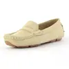 Rui zapato de resorte primavera y otoño nuevo niños y niñas niños zapatos de frijol Corea del Sur moda neutral zapatos de cuero fábrica una generación de pelo