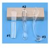 Ponto Máscara Transparente Colher Beleza Cuidados com a Pele Embalagem Colher de Creme para Olhos Creme Facial Colher de Plástico Ferramenta de Maquiagem Colher de Máscara