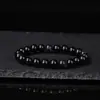 Cuentas Sueltas de Obsidiana Pura Natural para Hombres y Mujeres, Hilo para Dedo de Pareja Ojo de Gato Dorado, Hilo de Cristal, Cuentas de Círculo Único de Alta Calidad para Aliviar el Estrés