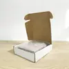 Caja de Avión Extra Resistente para Entrega Express Plegable Transfronteriza, Caja de Cartón Corrugado de Tres Capas con Logo Impreso, Caja de Embalaje Blanca Estilo Ins