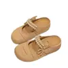Ropa de verano para exteriores 2026 nuevo estilo moda femenina sandalias sin cordones antideslizantes, sandalias de punta cerrada estilo hada para mujeres para salir