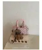 Bolso de Lunares de Moda para Mujer 2026 Nuevo Modelo de Gama Alta Maillard Bolso Boston de Hombro Cruzado para el Trabajo