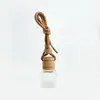 Pingente de Vidro Fosco Frasco de Perfume Vazio Pingente 8ML Suprimentos para Carro Aromaterapia para Carro Pingente de Carro Pendente para Carro
