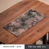 Estera de Té Seco de Doble Cara de Hilo Xiangyun Estera para Tetera Estilo Zen Chino Retro Camino de Mesa Mantel Estera de Té Ceremonia del Té Paño de Juego Cero