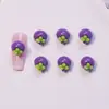 Decoraciones para uñas serie de frutas en rodajas, pequeños accesorios DIY de resina, pegamento de crema, decoraciones para fundas de teléfono, accesorios para uñas, al por mayor