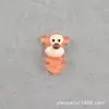 Oso de Fresa Resina Accesorios Materiales Pasador Animal de Dibujos Animados Funda de Teléfono Pegamento de Crema Transparente DIY Lazo para el Cabello Parche