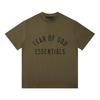 Essentials Hhh Marca Tendência Estilo Americano Verão Estampa de Letra Solta Casual Manga Curta Camiseta para Homens e Mulheres Ins