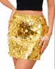Primavera/Verano 2026 Comercio Exterior Transfronterizo Amazon Moda de Lentejuelas Irregulares Falda Ultra Corta Atuendo para Fiesta Noche de Mujeres