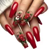 Arte de Uñas Navidad Nuevo 6 Colores Dorado Champagne Lentejuela Verde Navidad Rojo Año Nuevo Set de Esmalte de Uñas Transfronterizo