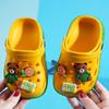 Distribución transfronteriza de sandalias y pantuflas para niños y niñas antideslizantes para baño de bebé Baotou zapatos lindos para casa