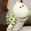 Marionetas de mano animales juegos de manos para calmar muñeca actuación león puede abrir la boca muñeco animal utilería para conferencias de jardín de infantes