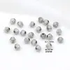Contas de Lanterna com Padrão Vertical em Ouro 18K, Contas Losango, Contas Espaçadoras, Pulseira de Contas, Colar, Acessórios para Joias DIY, Atacado de Contas D93