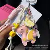 Ins Nueva Muñeca de Peluche Bolso Colgante Serie Miu Decoración de Bolso Muñeco de Dibujos Animados Gato Conejo Llavero Colgante