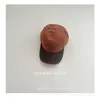 2025 nuevo Corea del Sur niños combinación de colores casual suave gorra de béisbol cuatro estaciones sombrero para el sol sombrero de sol para viajes