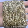 Pedras Naturais Quadradas Espaçadoras Lápis Lazúli Olho de Tigre Quadradas Soltas para Brincos Colares Pulseiras Acessórios Materiais Atacado