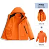 26 Nueva Chaqueta Softshell 3 en 1 para Otoño/Invierno con Forro Interior Desmontable, Chaqueta Impermeable y a Prueba de Viento para Senderismo al Aire Libre para Hombres y Mujeres