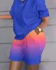 Europa e Estados Unidos novo terno feminino transfronteiriço AliExpress hip-hop street trend estampa moda lazer plus size