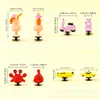 Zapatos Casuales de Vacaciones con Agujeros Estéreo 3D Hebilla de Zapato de Flor Chanclas de Jardín Accesorios para Zapatos Hebilla de Cordón Hebilla Decorativa Desmontable