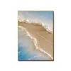 Pintura al Óleo Texturizada Tridimensional Abstracta Pintura Decorativa para Sala de Estar Lujo Accesible Pintura Atmosférica de Piso a Techo Pasillo Pasillo Entrada de Escalera Pintura Colgante