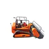 Cortacésped Diésel con Control Remoto Exportado a Europa, Máquina para Desbroce y Limpieza de Terrenos de Montaña y Huertos, Trituradora de Pasto Inteligente Pequeña de Orugas