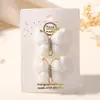 Traje de Pasador de Pelo Tejido a Mano de Lana Europeo y Americano Mariposa Enrollada Pasador de Color Sólido Suave Todo-partido Tocado para Bebé 3841