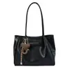 Bolso de Mano Retro de Cuero Suave para Mujer 2026 Nuevo Estilo de Gama Alta para Viajes de Negocios Gran Capacidad Bolso de Hombro Bolso Simple Versátil