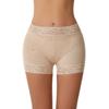 Pantalones levanta glúteos para mujer, parte inferior, glúteos completos, glúteos falsos, ropa interior, moldeadores de cuerpo, pantalones de ángulo plano que cierran el abdomen con almohadilla insertada 6212
