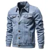 2025 Exportación Transfronteriza Nueva Chaqueta Vaquera para Hombre Estilo Coreano Moda Juvenil Casual Sencilla Chaqueta Vaquera