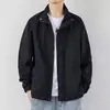 Chaqueta Casual de Primavera Abrigo para Hombre Tallas Grandes Negro Ropa de Hombre Estilo Nuevo Estilo Delgado Niños Hombres Tops