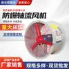 Ventilador Axial à Prova de Explosão Cbf Ventilador de Exaustão Fixo em Duto Industrial à Prova de Explosão Design Silencioso