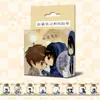 Fitas Washi Adesivas de Anime, Adesivos Fofos para Planner, Papel Fita para Planner para Estudantes