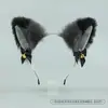 Estilo Japonés Lindo Peluche Orejas de Gato Campana Lazo Lolita Tocado Accesorios de Orejas de Zorro Diadema de Orejas de Gato