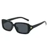 2026 Nuevas Gafas de Sol de Moda Cuadradas Transfronterizas Europeas y Americanas Casuales Simples Rectangulares Versátiles Gafas de Sol Decorativas Florales