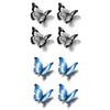 Pegatinas de Tatuaje de Mariposas de Colores al por Mayor Impermeables y de Larga Duración Pegatinas Combinadas de Mariposas Acuarela Soñadoras para Pecho, Cintura y Brazos