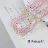 Cuentas de Cristal de Calidad Austriaca Cuentas Planas Cuentas Coloridas Cuentas Flash Blancas Cuentas Sueltas Material para Pulsera Collar Joyería DIY
