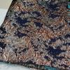 Tecido Jacquard Bordado Tridimensional Irregular com Fio Dourado Brilhante Top Tecido para Figurino de Performance de Palco Designer